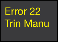 Error 22