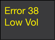Error 38