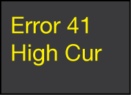 Error 41